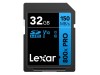 LEXAR SDcard 32GB PRO SDHC UHS-I BLUE Series 32GB Up To R 150MB/s LSD0800P032G-BNNNG LEXAR SDcard 32GB PRO SDHC UHS-I BLUE Series 32GB Up To R 150MB/s LSD0800P032G-BNNNG